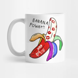 Banana Power Rainbow Mug